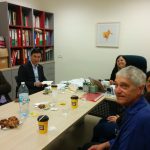 מפגש עם ד"ר לו שיאוחואה, קמפוס GTIIT – Guangdong Israel Institute of Technology